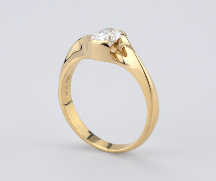 Returning Tide Diamond Engagement Ring - Cross Jewelers