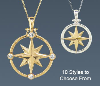 Compass Rose Necklace
