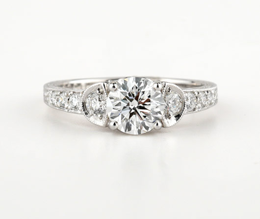 St. James Diamond Engagement Ring - Cross Jewelers