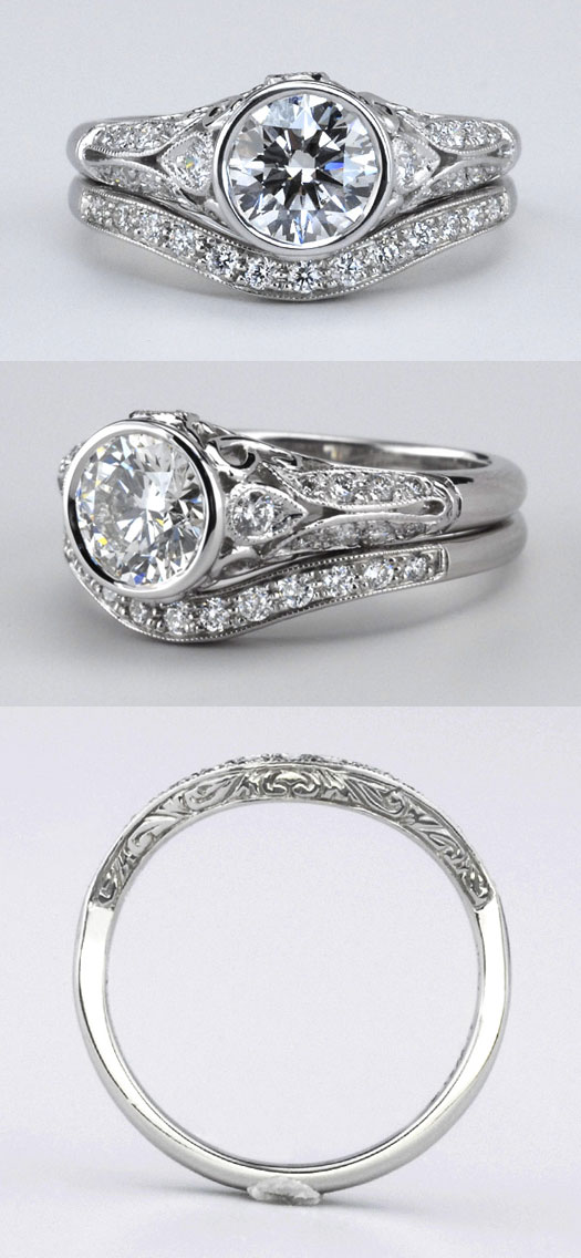 Kensington Diamond Engagement Ring - Cross Jewelers