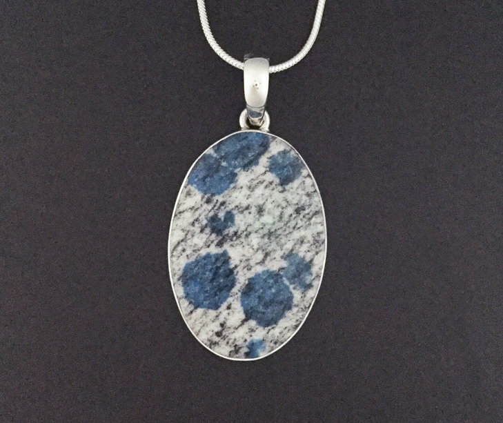 Maine Blueberry Stone Necklaces - Cross Jewelers