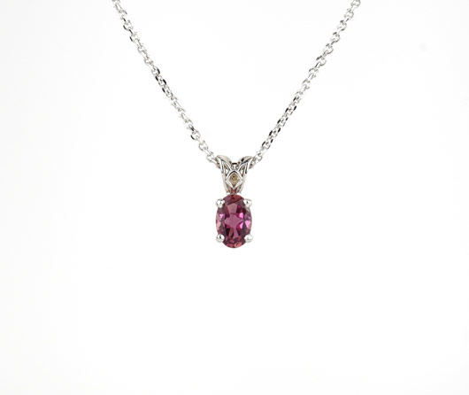 Pink Maine Tourmaline Necklace
