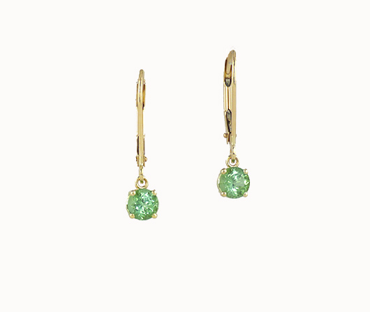 SparHawk Maine Tourmaline Dangle Earrings