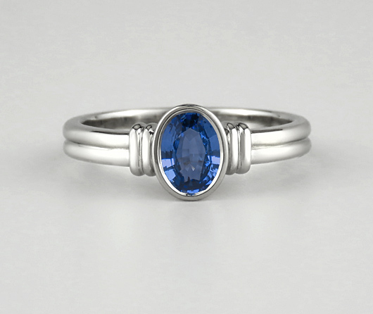 Lady Captain’s Blue Sapphire Ring