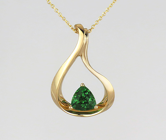New Beginnings SparHawk Maine Tourmaline Necklace