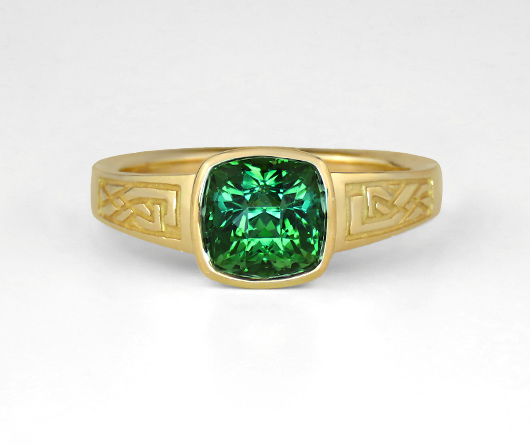 Ancient Celts SparHawk Maine Tourmaline Ring