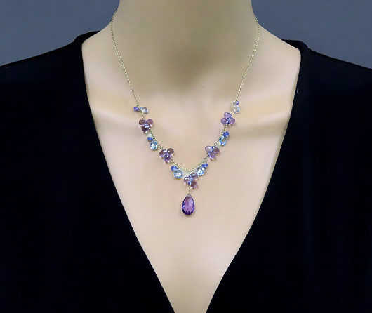 Fields of Lupine Necklace