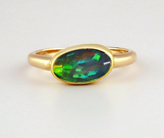The Garden of Eden East African Opal Ring
