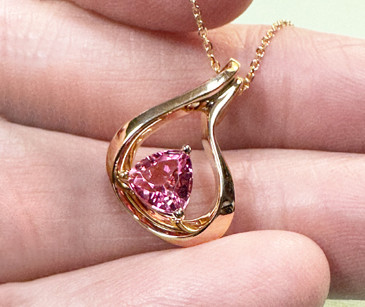 New Beginnings Pink Maine Tourmaline Necklace