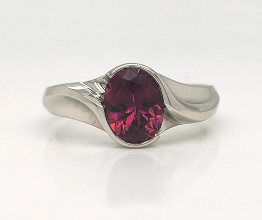 Returning Tide Pink Maine Tourmaline Ring