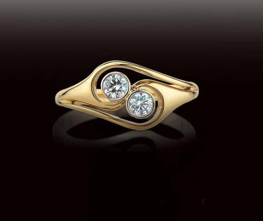 Moi et Toi Diamond Ring