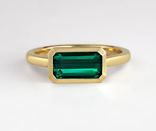 Simply Green Maine Tourmaline Ring