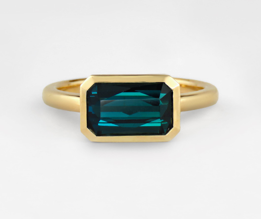 Simply Blue Maine Tourmaline Ring