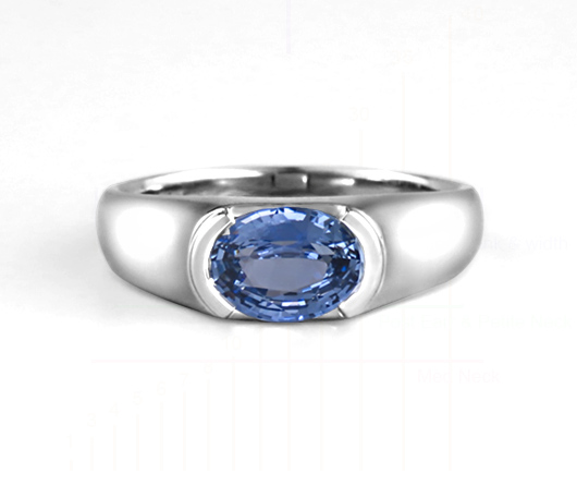 Elizabeth Islands Blue Sapphire Ring