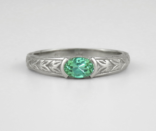 Mountain Laurel SparHawk Maine Tourmaline Ring