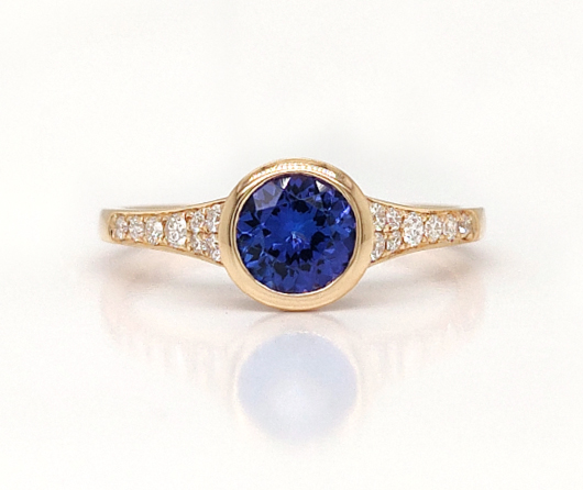 A Discovery in East Africa Tanzanite Ring