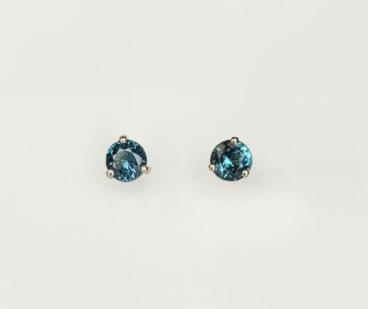 Blue Maine Tourmaline Earrings
