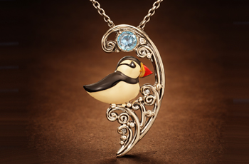 Puffin Into the Sea, Into the Gale