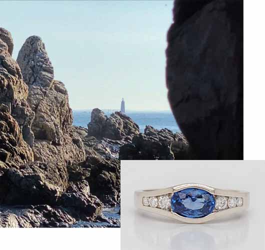 cove with ring