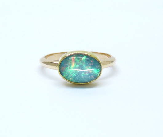 The Garden of Eden East African Opal Ring